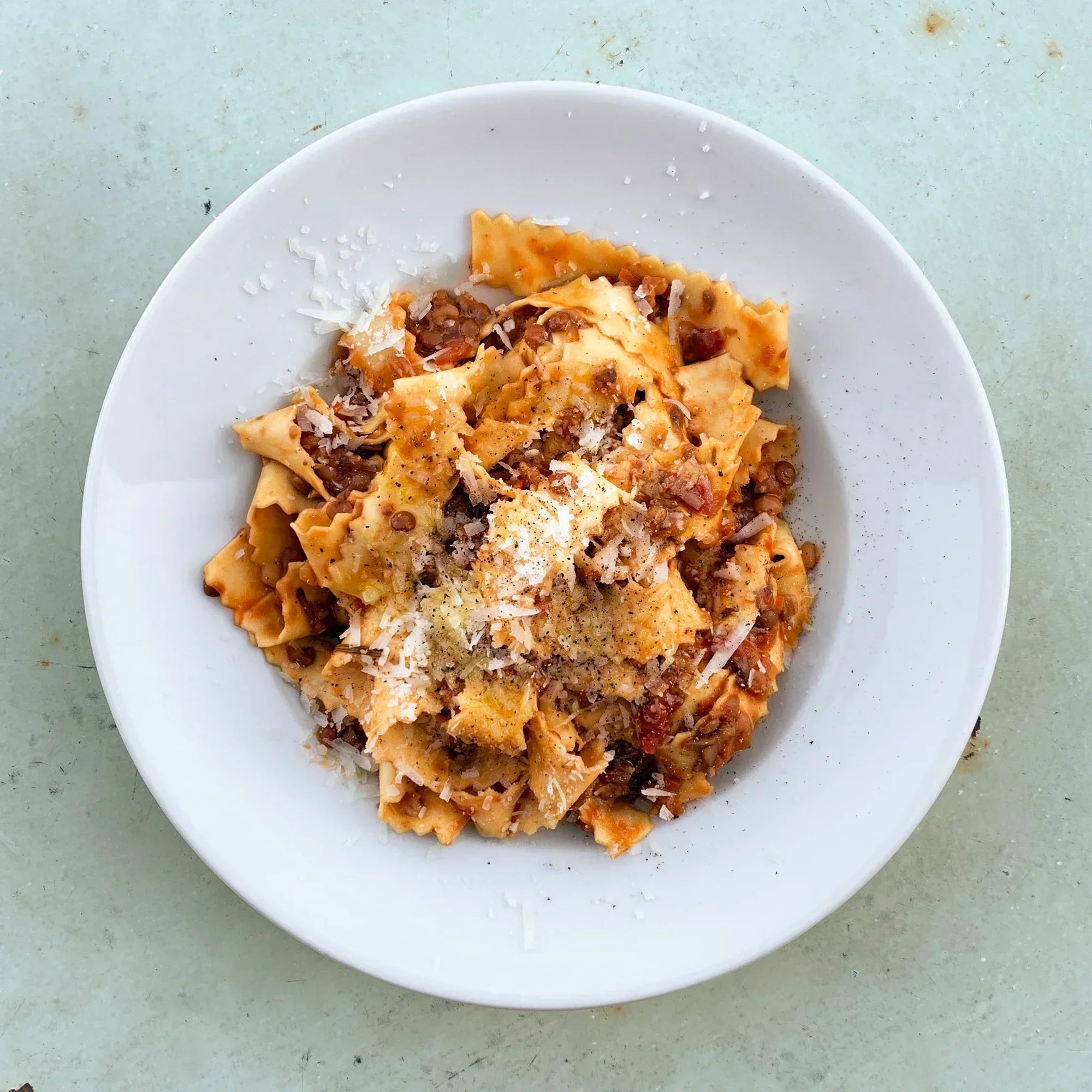 Pappardelle – Linsen-Bolognese Nr. 2